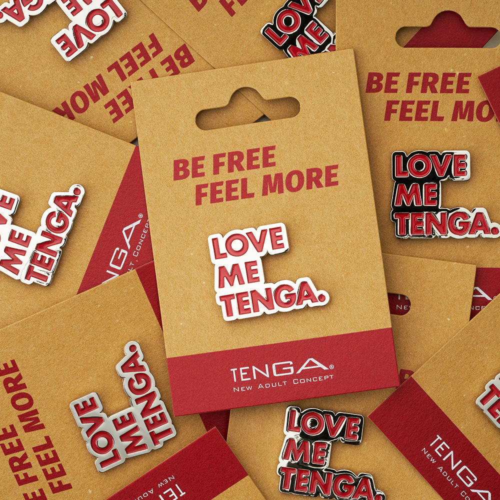 TENGA PIN BADGE Die-cut - Image 3