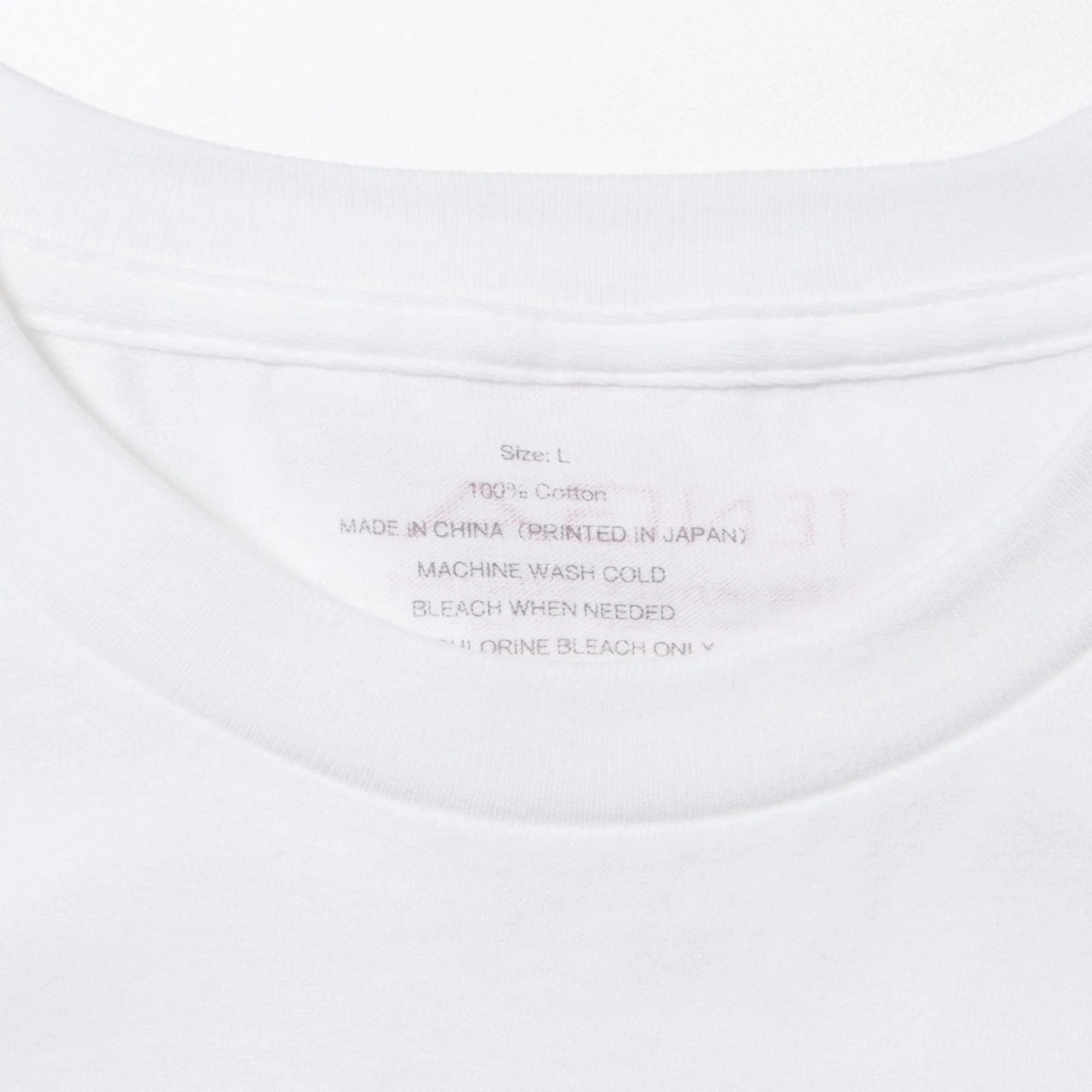 Playing with TENGA T-SHIRT White x Blue - Image 6