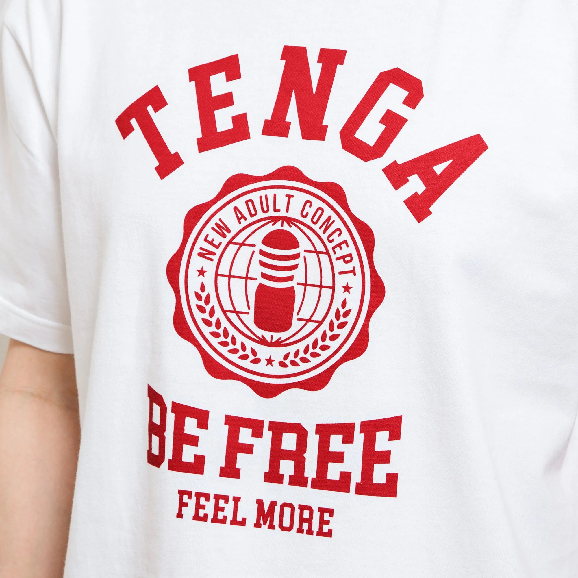 TENGA College T-SHIRT White - Image 4