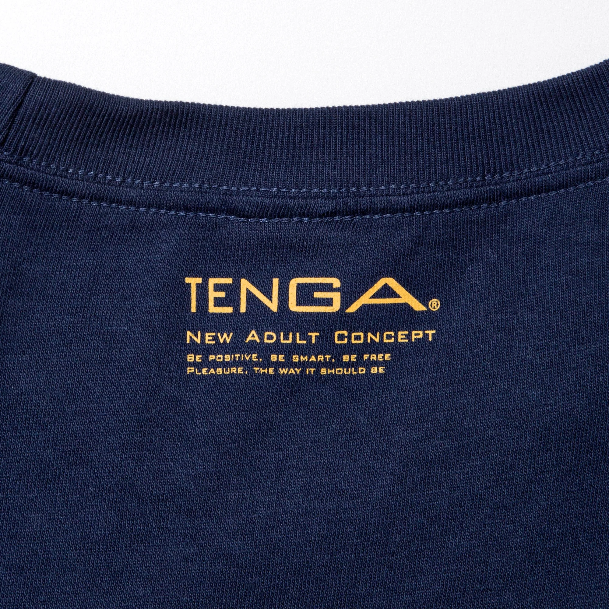 TENGA College T-SHIRT Dark Blue - Image 5