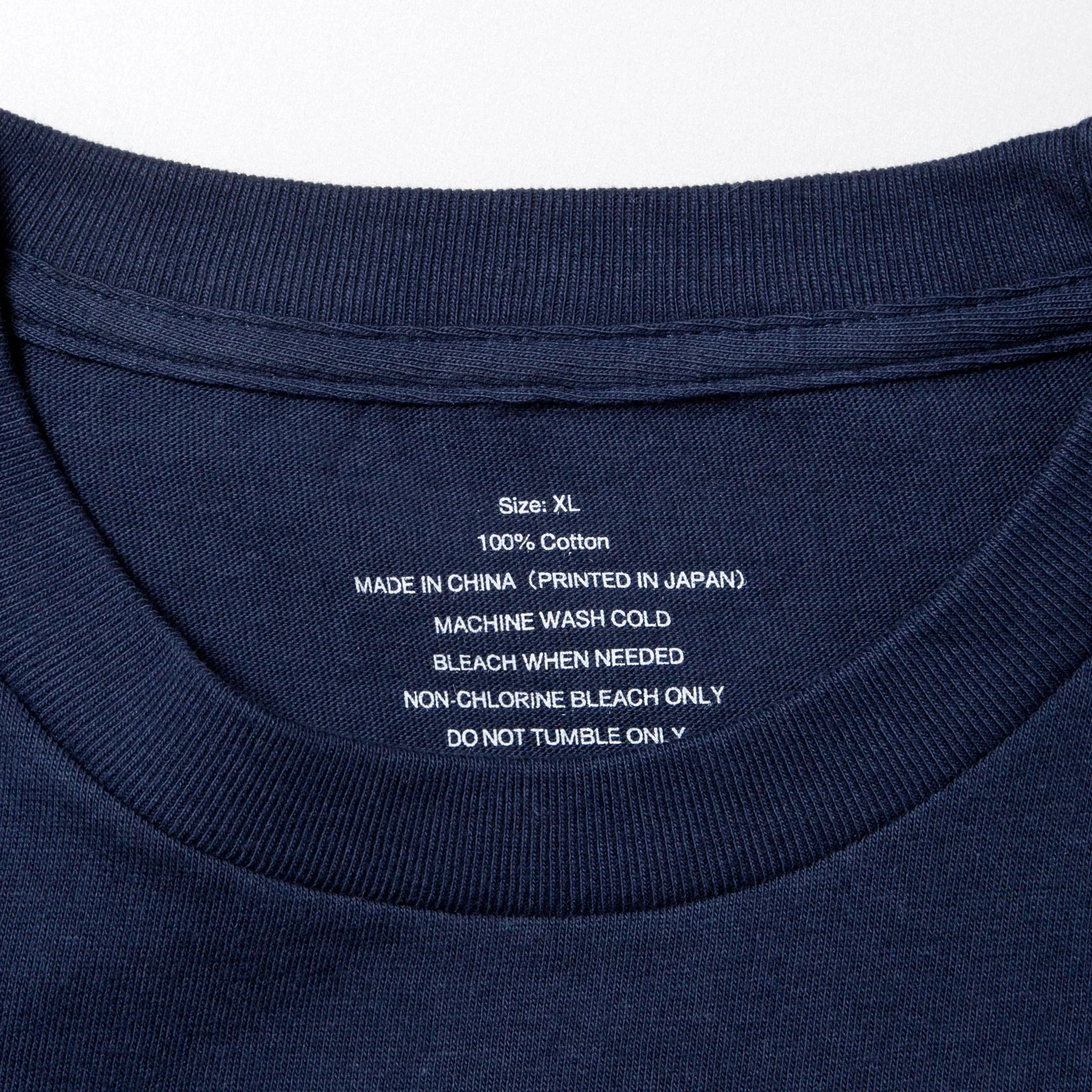 TENGA College T-SHIRT Dark Blue - Image 6