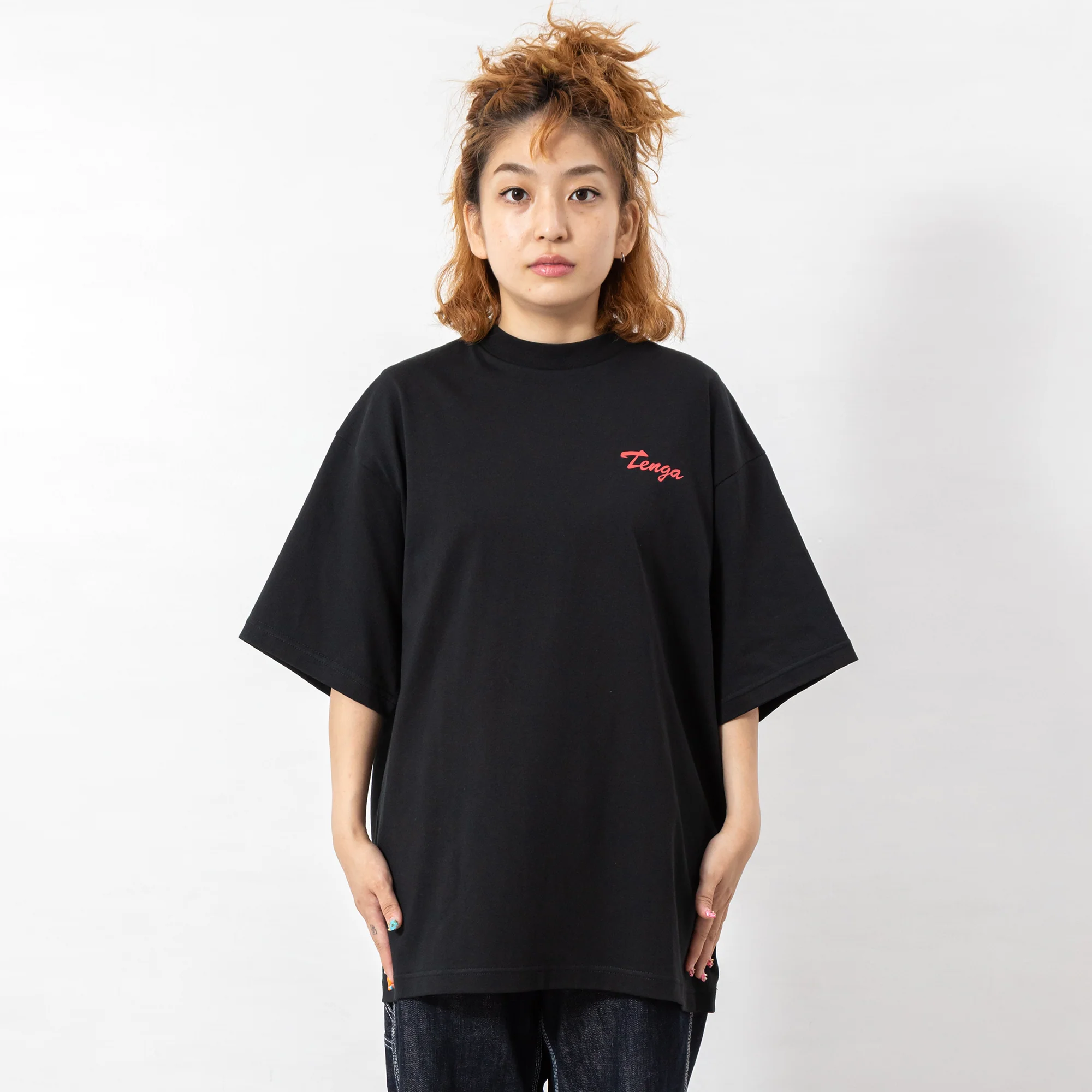 TENGA Print T-Shirt Black - Image 7