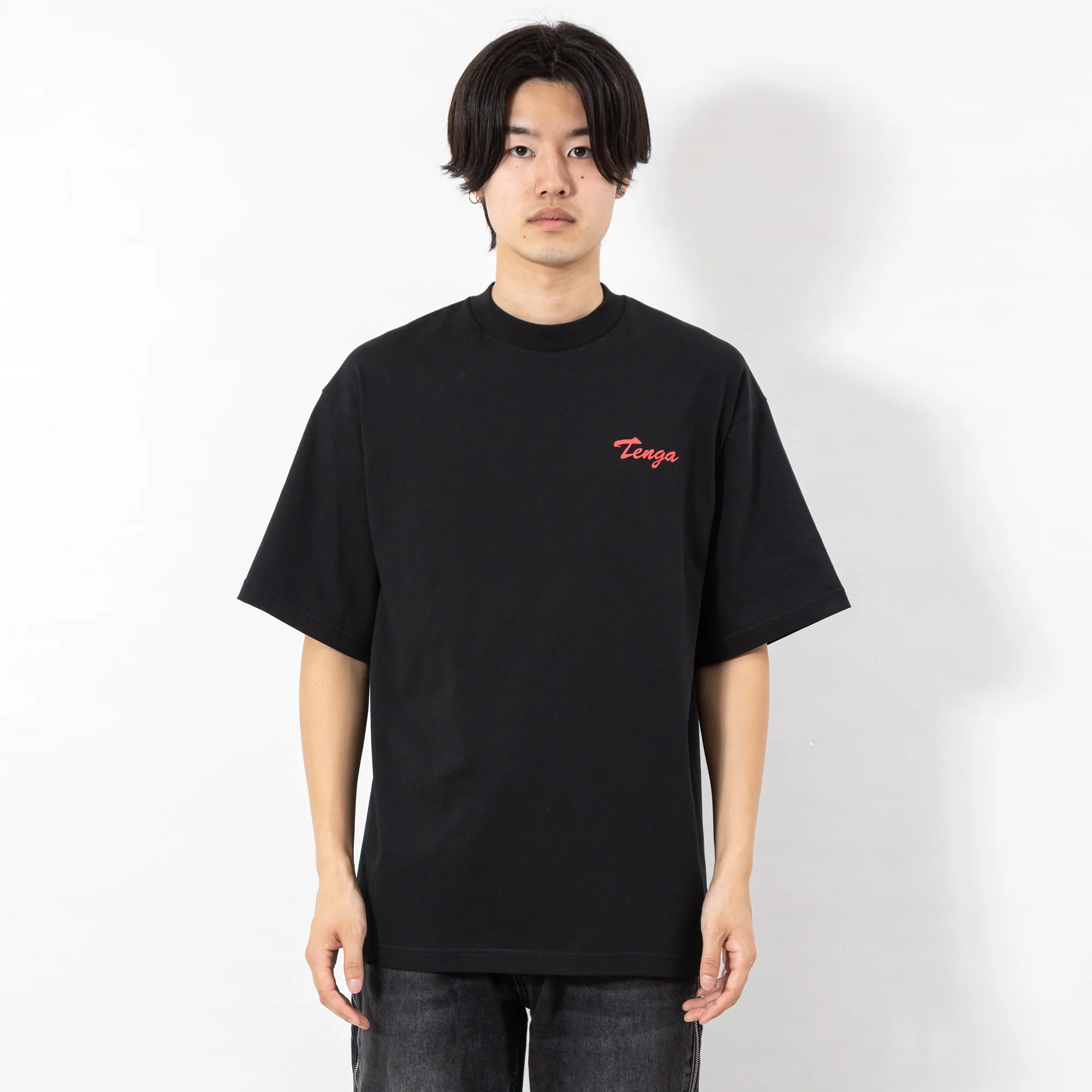 TENGA Print T-Shirt Black - Image 8