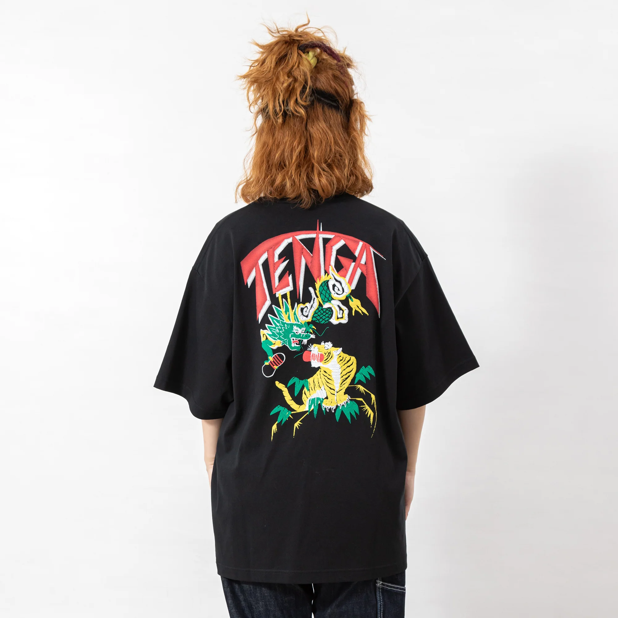 TENGA Print T-Shirt Black - Image 9