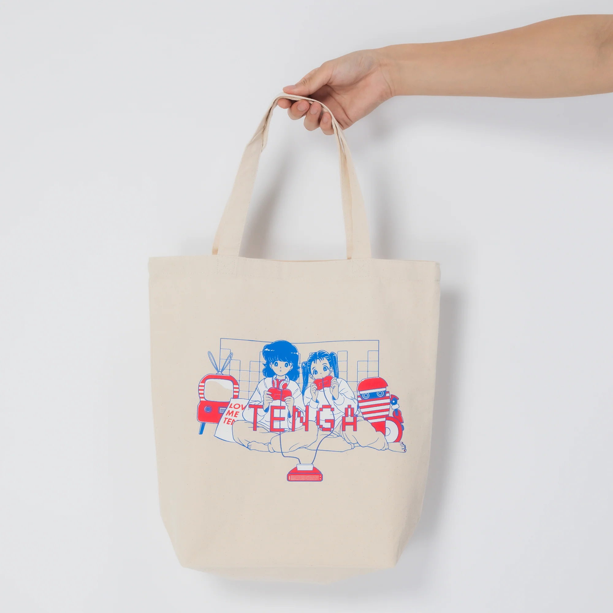 TENGA x Bob a.k.a En-Chan PLAY GAME Tote Bag - Image 5