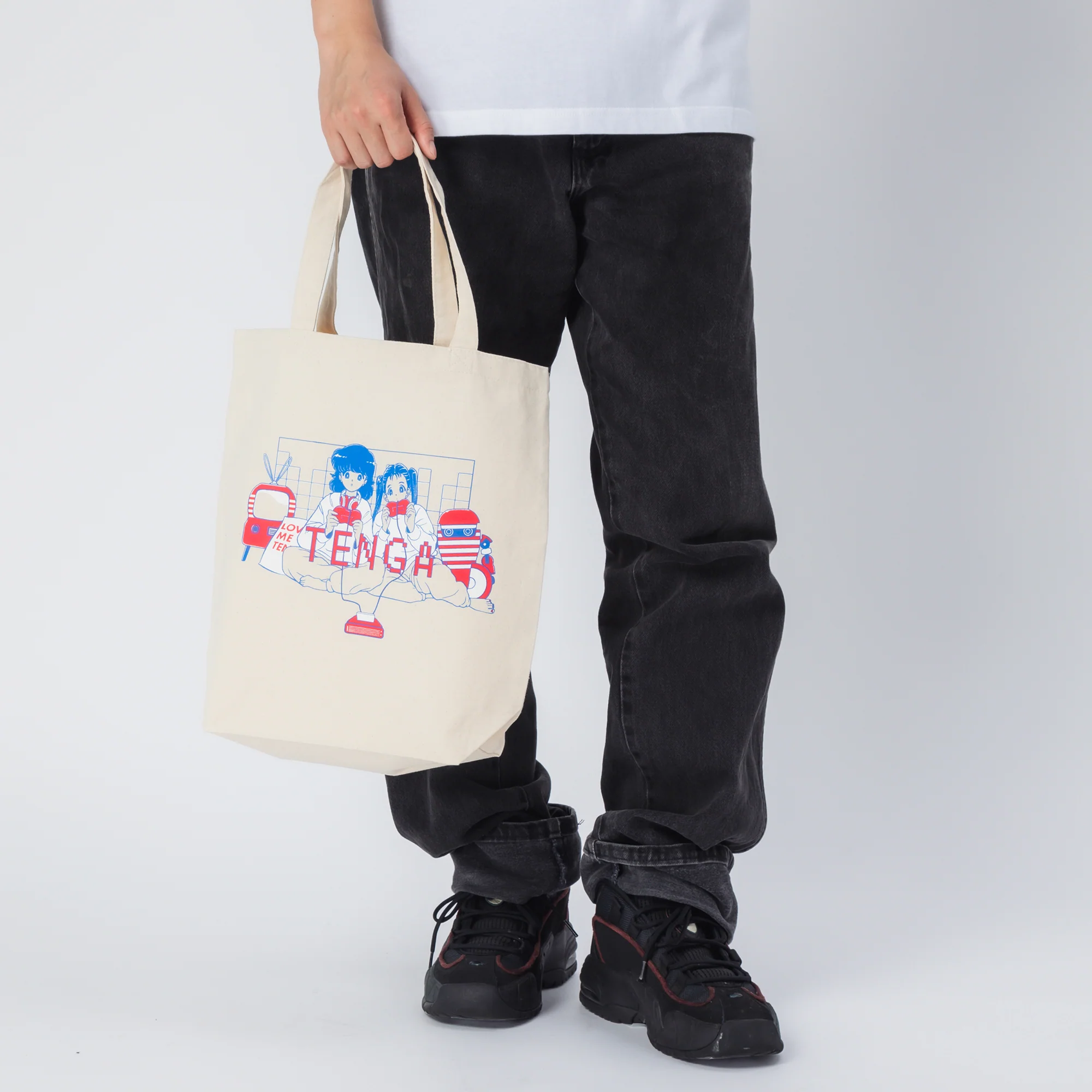 TENGA x Bob a.k.a En-Chan PLAY GAME Tote Bag - Image 6